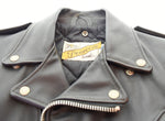 ショット SCHOTT 80年代 PERFECTO ダブルライダースジャケット レザージャケット 黒 34 ジャケット ブラック 103MT-1340