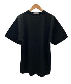 ダブルタップス WTAPS COPO COOLMAX 半袖カットソー ネックロゴ  LONG LIVE 黒 221ATDT-CSM14 サイズ 03 Tシャツ ブラック 101MT-2997