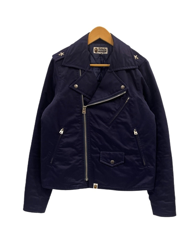 アベイシングエイプ ダブルライダースジャケット M ア ベイシング エイプ A BATHING APE ダブルライダース