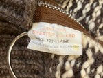 カナディアンセーター Canadian Sweater カウチンセーター ニット カーディガン サンダーバード カナダ製 - セーター ベージュ 101MT-4653