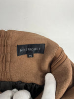 ノスプロジェクト NO.S PROJECT バイオリンスカート ハイウェスト フレア スカート ブラウン Mサイズ 101LB-20