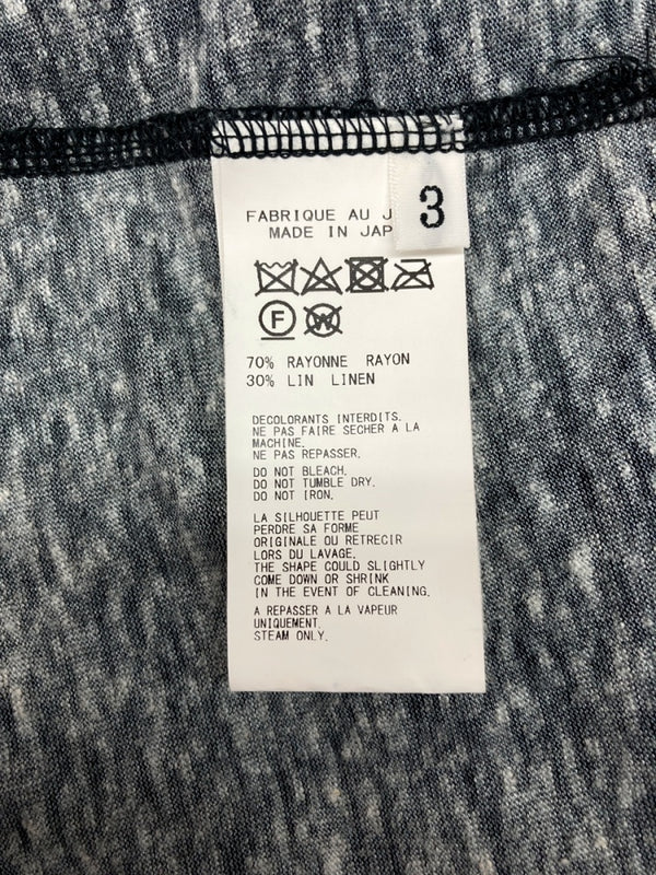 ヨウジヤマモト Yohji Yamamoto BLACK Scandal 20SS × 内田すずめ UCHIDA Face Print T-Shirt TypeA 顔柄丸首半袖A Ｔシャツ 黒 HN-T18-273 サイズ 3 Tシャツ 総柄 ブラック 104MT-1074