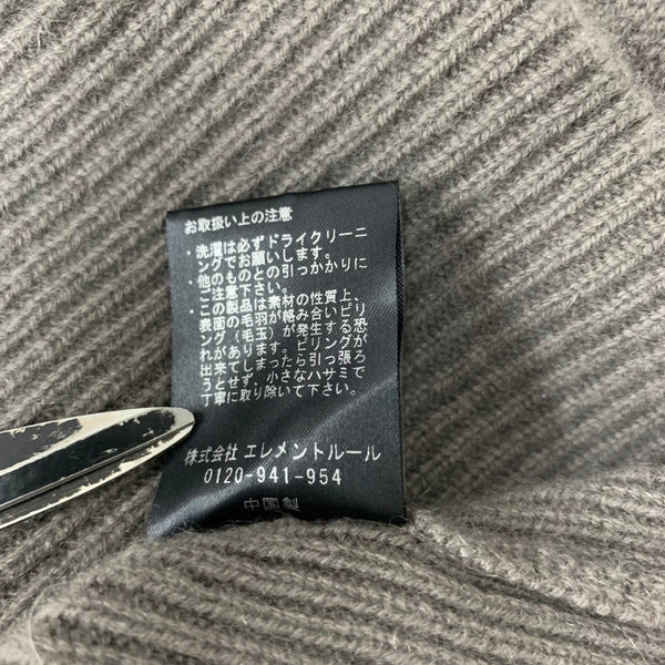 カレンソロジー Curensology ニット セーター カシミヤ100％ セーター ブラウン フリーサイズ 201LT-438