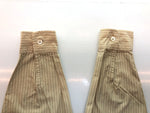 オーラリー AURALEE  WASHED FINX TWILL BIG SHIRTS #IVORY STRIPE カラーシャツ フロントボタン A8SS02TN 4 長袖シャツ ストライプ ベージュ 104MT-53