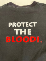 ヴィンテージ vintage UMOJA SASA CONDOMS LEE US古着 黒 プリントTシャツ XL Tシャツ ブラック LLサイズ 101MT-4676