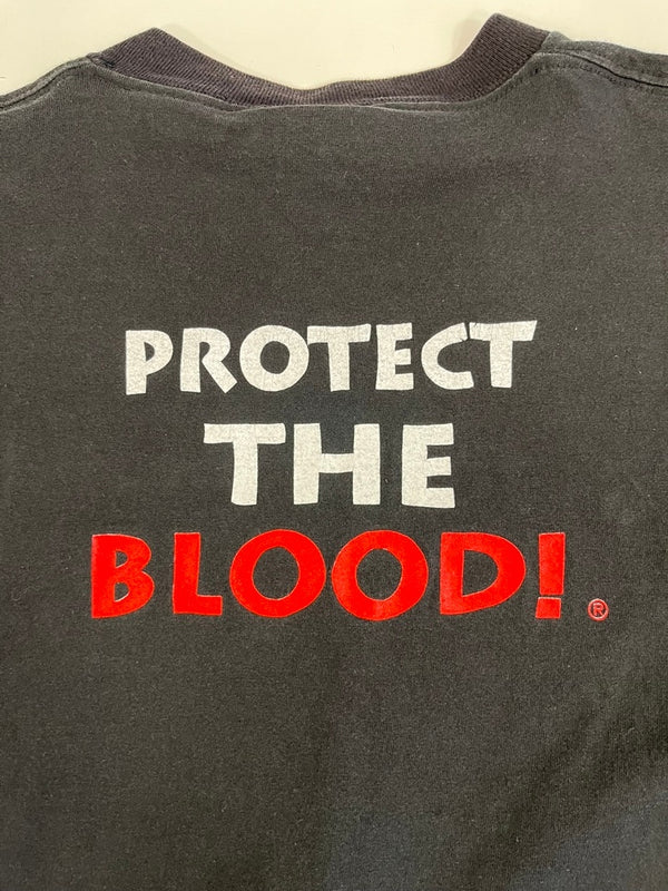 ヴィンテージ vintage UMOJA SASA CONDOMS LEE US古着 黒 プリントTシャツ XL Tシャツ ブラック LLサイズ 101MT-4676