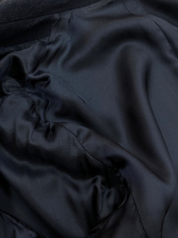 ミュウミュウ miu miu 90s 00s WOOL PEA COAT ウール ピー コート アーカイブ オールド アウター ジャケット 紺 サイズ 54 ジャケット 無地 ネイビー 104MT-1557