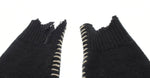 セントマイケル SAINT MICHAEL  21AW シン 刺繍 ロゴ ニット セーター 黒 セーター ロゴ ブラック Lサイズ 103MT-410