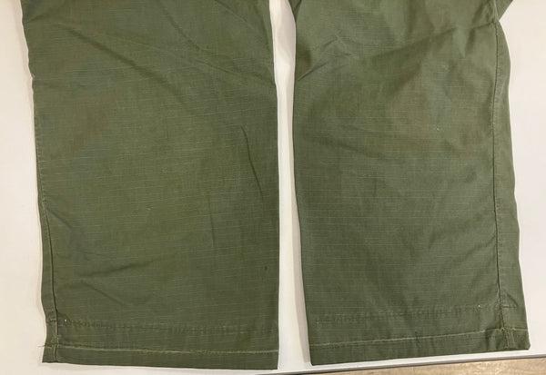 ミリタリー Military 60's 60年代 US ARMY 米軍 ジャングルファティーグ カーゴパンツ リップストップ  VINTAGE ヴィンテージ カーゴパンツ カーキ LONG SMALL 101MB-714