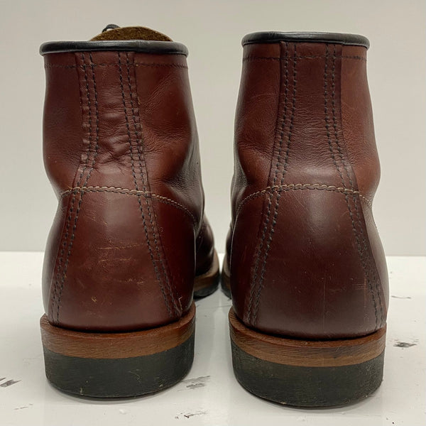 【曜日割引対象外】 レッドウィング RED WING ベックマン モックトゥ 9010 メンズ靴 ブーツ ワーク ブラウン 26cmサイズ 201-shoes1591 VB