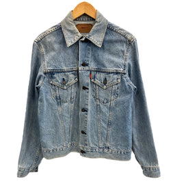 リーバイス Levi's 90's 90年代 70505-0244 デニムジャケット Gジャン トラッカージャケット 日本製 Vintage ヴィンテージ 38 ジャケット ブルー Mサイズ 101MT-4194
