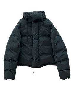 エンタイアスタジオ entire studios SOA PUFFER DOWN JACKET パファー ダウン ジャケット 短丈 ジップアップ ダウン アウター 黒 ジャケット 無地 ブラック Mサイズ 104MT-1448