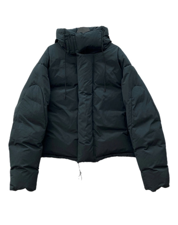 エンタイアスタジオ entire studios SOA PUFFER DOWN JACKET パファー ダウン ジャケット 短丈 ジップアップ ダウン アウター 黒 ジャケット 無地 ブラック Mサイズ 104MT-1448