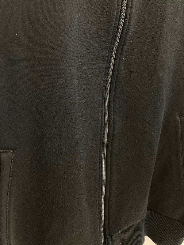 アディダス adidas ヴィンテージ トラックジャケット デサント 西ドイツ 黒赤  ATS-80 ジャージ ブラック Ｌサイズ 101MT-3788