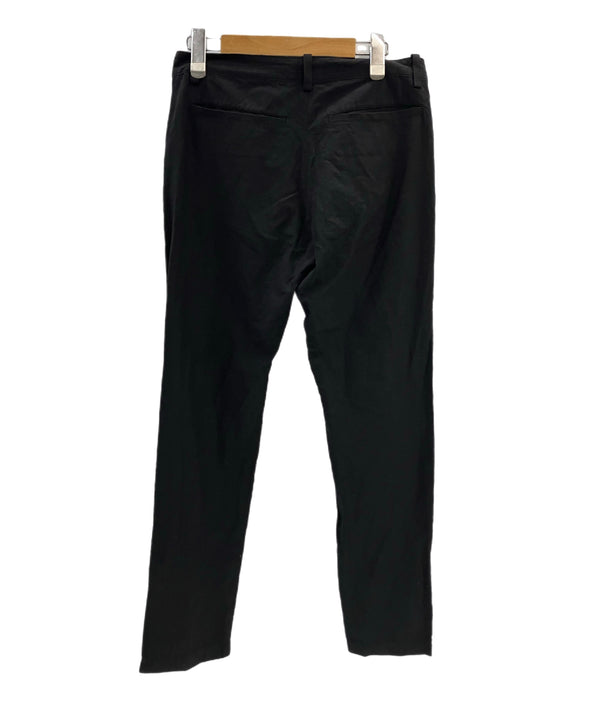 ワイズ Y's レーヨン ノータック スラックス 裾ZIP YQ-P04-204 スラックス ブラック 3 101MB-783