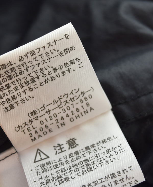 ノースフェース THE NORTH FACE  COMPACT JACKETコンパクトジャケット ウインドブレーカー マウンテンパーカー アウトドア キャンプ  NP72230 ジャケット ブラック Lサイズ 103MT-3066