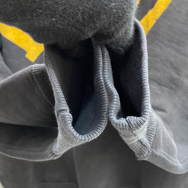 【曜日割引対象外】 ヴィンテージ vintage 60's チャンピオン Champion 大文字ランタグ 前期 フロッキープリント Sサイズ スウェット ブラック 201MT-3580 VB