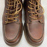 【曜日割引対象外】 レッドウィング RED WING アイリッシュセッター CLASSIC MOC TOE USA製 9D 1907 メンズ靴 ブーツ ワーク ブラウン 27cmサイズ 201-shoes1560 VB