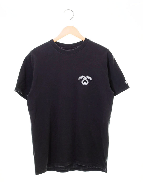 ステューシー STUSSY 00’s STUSSY× サムライチャンプルー コラボ限定Tシャツ ドラゴン 龍 Tシャツ ブラック Mサイズ 103MT-921