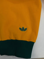 アディダス adidas ヴィンテージ Vintage トラックジャケット デサント 西ドイツ製 黄✕緑 サイズ6 ジャージ イエロー 101MT-3640