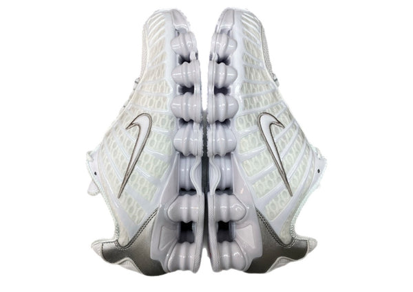 ナイキ NIKE 25年製 SHOX TL ショックス メッシュ ローカット シューズ 白 AV3595-100 メンズ靴 スニーカー ホワイト 27.5cm 104S-1020