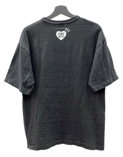 ヒューマンメイド HUMAN MADE × KAWS カウズ 24SS GRAPHIC S/S TEE グラフィック 半袖 Ｔシャツ クルーネック 黒 Tシャツ ロゴ ブラック XLサイズ 104MT-2341