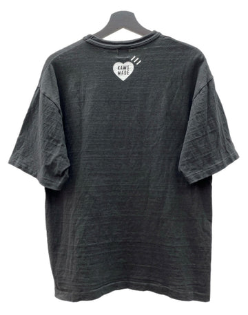 ヒューマンメイド HUMAN MADE × KAWS カウズ 24SS GRAPHIC S/S TEE グラフィック 半袖 Ｔシャツ クルーネック 黒 Tシャツ ロゴ ブラック XLサイズ 104MT-2341