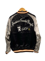 フラッグスタッフ FLAG STUFF SNOOPY スヌーピー 刺繍 リバーシブル スカジャン フラッグスタッフ チョッパー バイク ウッドストック 403953 ジャケット ネイビー Lサイズ 101MT-5386