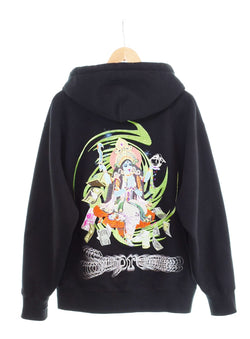 シュプリーム SUPREME 22AW Lakshmi Zip Up Hooded Sweatshirt クシュミージップアップパーカー パーカ ブラック Mサイズ 103MT-2353