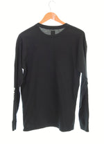 アンダーカバー UNDERCOVER 01AW DAVF期 プリント 長袖Tシャツ 黒 ロンT ブラック Lサイズ 103MT-1770