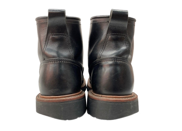 レッドウィング RED WING LINEMAN BOOTS ラインマン ブーツ レースアップ Vibramソール 革靴 ワーク シューズ 7 1/2D 黒 2934 メンズ靴 ブーツ ワーク ブラック 25.5cm 104S-764