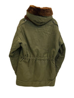 ミリタリー military US ARMY Air Force エアフォース B-2 B2 フライトジャケット  サイズ38 ジャケット カーキ 101MT-4881