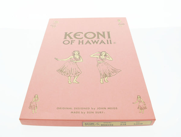 サンサーフ SUN SURF KEONI OF HAWAII ROCK & ROLL VOODOO ALOHA SHIRTS ケオニ オブ ハワイ プリント 半袖シャツ 黒 SS36209 半袖シャツ ブラック Lサイズ 103MT-2037
