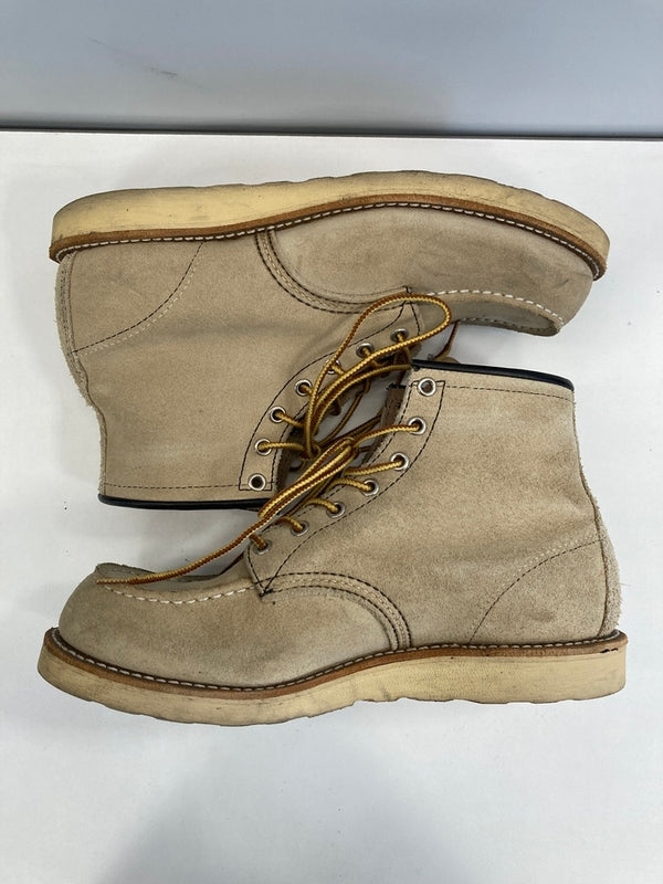 レッドウィング RED WING 6-inch Classic Moc 6インチ クラシックモック スエード 8173 メンズ靴 ブーツ ワーク ベージュ 27cm 101sh-1972