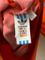 アディダス adidas クラブ アディダス CLUB adidas 万国旗 トレフォイル ジャージ ロゴ オレンジ Lサイズ 201MT-2456
