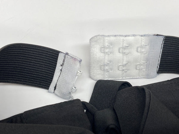 ドレスプロダクション DRESS PRODUCTION ウェディングドレス オフショルダー Aライン レースアップ 編み上げデザイン フリル 結婚式 前撮り 二次会 BLACK 黒 ワンピース ブラック 104LT-195