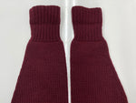 ヴィンテージ vintage 40s 40年代 Rugby KNITTING MILLS Wool Sweater ニット ロングリブ えんじ バーガンディ セーター 無地 ワインレッド 104MT-1872