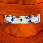 オフホワイト Off-White 21SS ピエロTee OMAA027F21JER015 Tシャツ オレンジ Mサイズ 201MT-4526