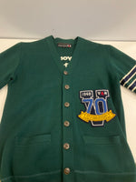 ヴァンヂャケット VAN Jacket INC. 70th ANNIVERSARY 70周年記念 レタード カーディガン カーディガン グリーン Mサイズ 101MT-3802