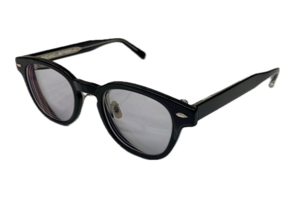 アイヴァン EYEVAN Webb-FP 単式跳ね上げ サングラス ミル打ち柄 アイウェア 眼鏡 黒 眼鏡・サングラス 眼鏡 ロゴ ブラック 104G-39