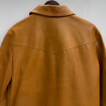 【曜日割引対象外】 ヌーディージーンズ Nudie Jeans Eddy レザージャケット 571615006 ジャケット ブラウン Sサイズ 201MT-3918 VB