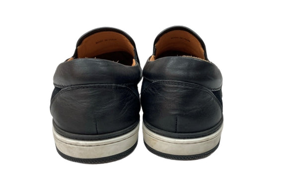 ジミーチュウ JIMMY CHOO GROVE GLITTER STARS ラメ スター 星 スタッズ スニーカー SNEAKERS SLIP-ONS イタリア製 BLACK 黒 レディース靴 スリッポン ブラック SIZE40 104S-822