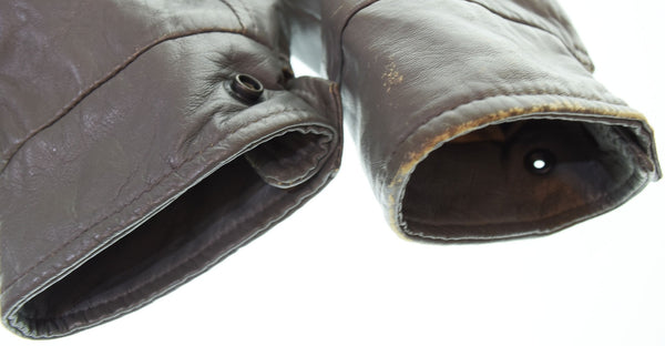 クリームソーダ CREAM SODA  80s ダイヤ柄 レザージャケット ジャケット グレー Lサイズ 103MT-2867