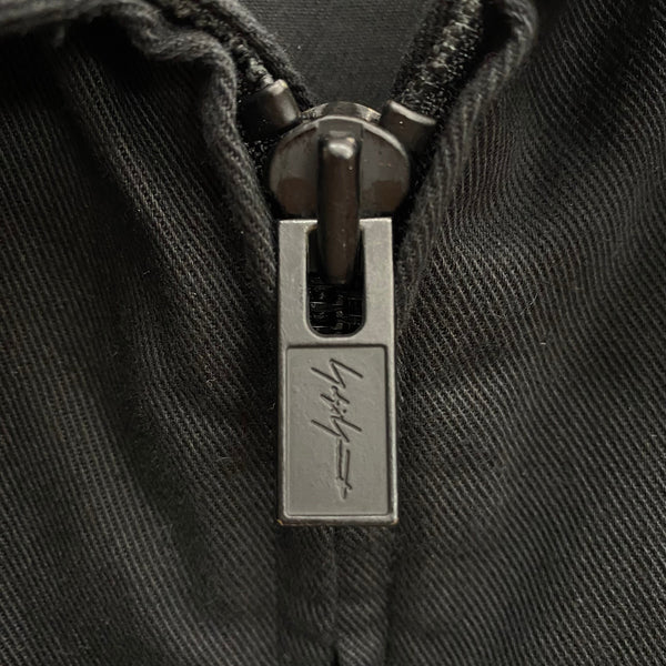 ヨウジ ヤマモト Yohji Yamamoto BLACK Scandal KATSURAGI R-SINGLE F BLOUSON HS-Y98-040 ジャケット ブラック 2サイズ 201MT-4847