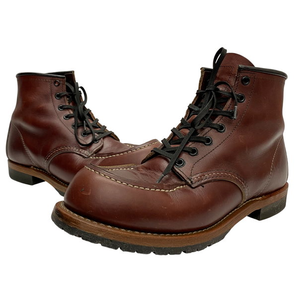 【曜日割引対象外】 レッドウィング RED WING ベックマン モックトゥ 9010 メンズ靴 ブーツ ワーク ブラウン 26cmサイズ 201-shoes1591 VB