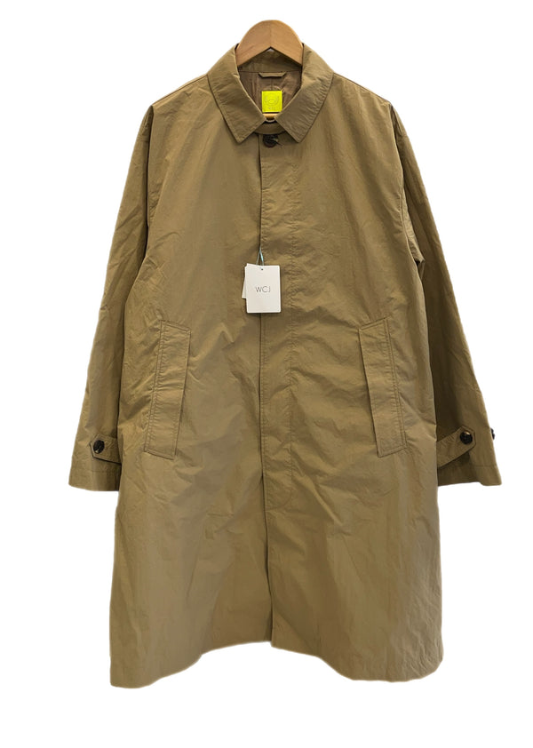 ダブルシージェイ WCJ ステンカラーコート ナイロンコート 無地 WCJ-JF-066 コート ベージュ フリーサイズ 101LT-248