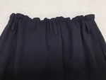 ワイズ Y's ヨウジヤマモト Yohji Yamamoto ウール パンツ WOOL PANTS ガウチョ ワイド ミモレ丈 モード 日本製 NAVY 紺 SIZE2 YV-P07-101 ボトムスその他 無地 ネイビー 104LB-40