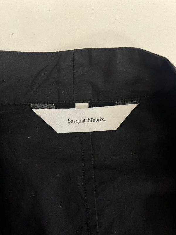 サスクワッチファブリックス Sasquatchfabrix. 20SS ORIENTAL CARDIGAN ガウンシャツ カーディガン 黒 20SS-SY9-001 半袖シャツ ブラック Sサイズ 101MT-4795