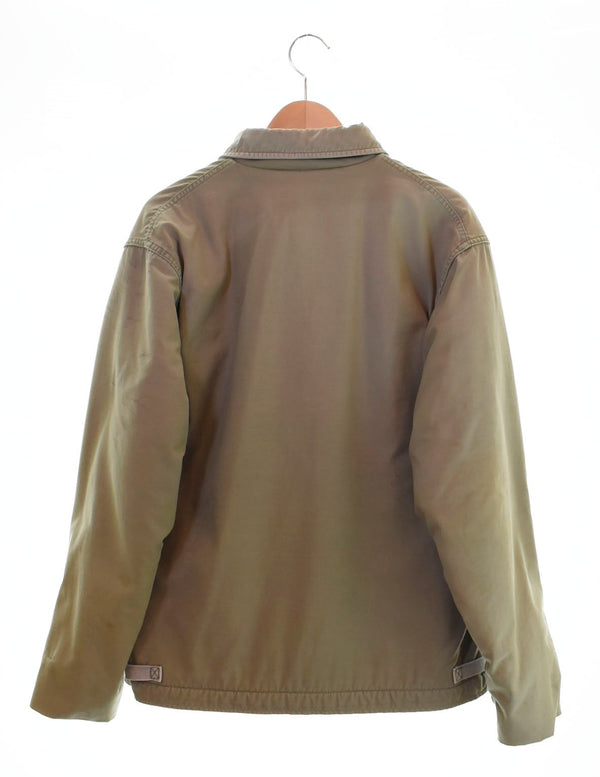 ミリタリーアイテム Military items 1986年会計 80s US NAVY A-2 DECK JACKET デッキジャケット 8415-00-753-5613 ジャケット カーキ Lサイズ 103MT-1692