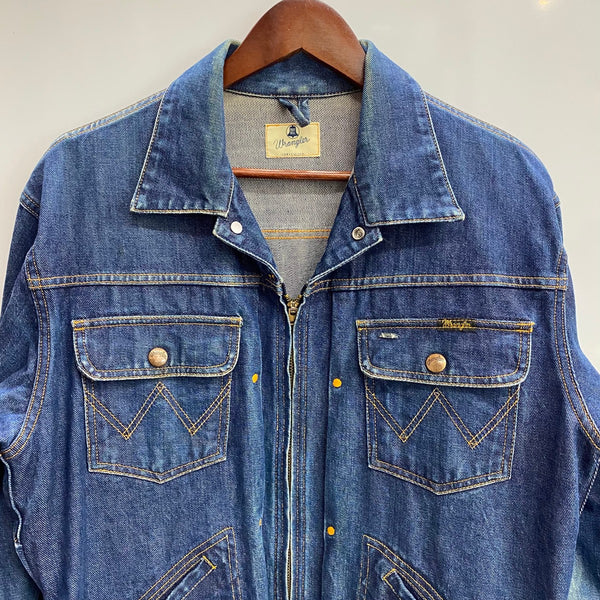 【曜日割引対象外】 ラングラー Wrangler 90's日本製 復刻 24MJZ ジャケット ブルー Lサイズ 201MT-4710 VB